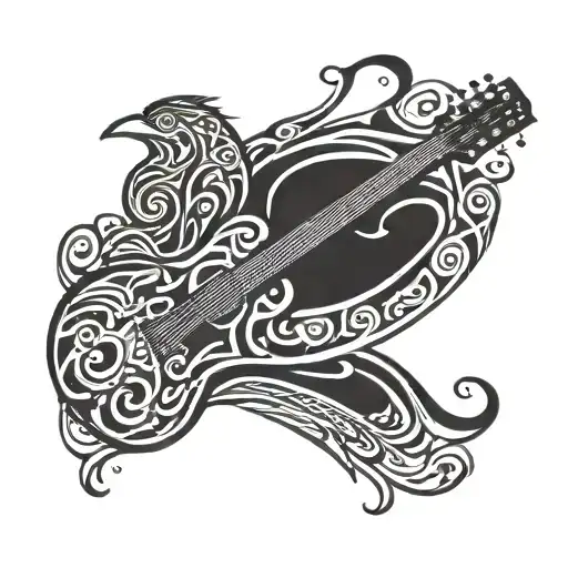Bird Rising Guitar