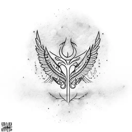 Tree With Wings And Candle