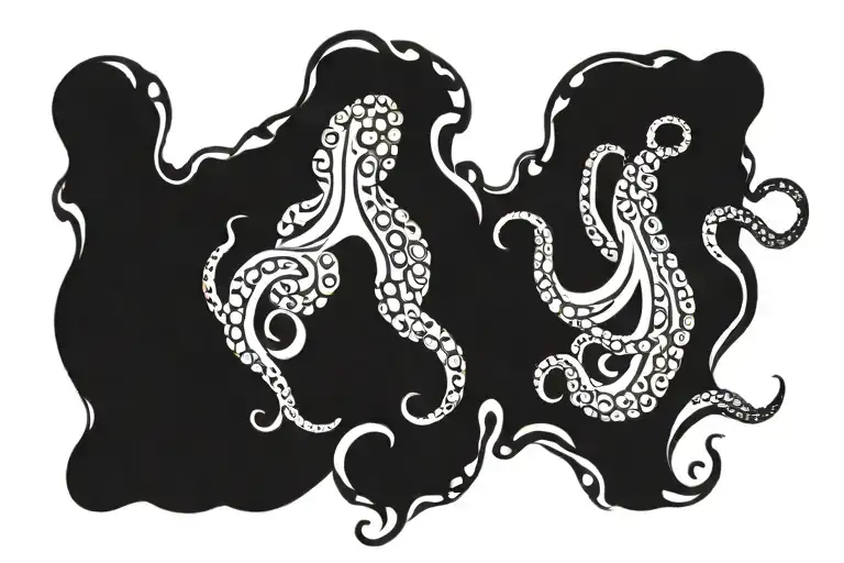 2 Octopus Makin Heart Back