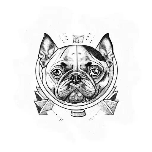 Dog And Cat Within A Hearth