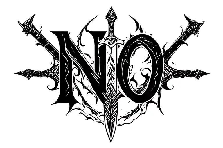 The Text No Weapon In The Shape Of A Sword