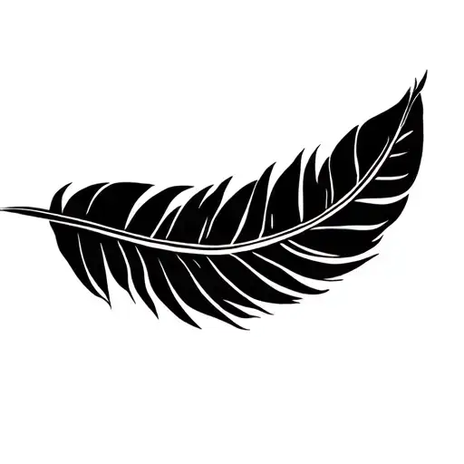 Boho Style Bird Feather