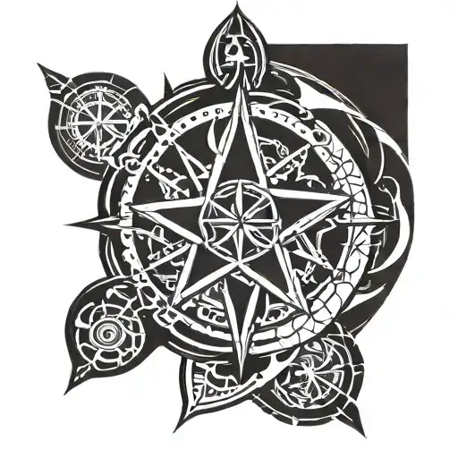 Nautical Star Sleeve