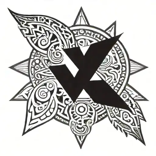 Filipino Silent Tattoo Design