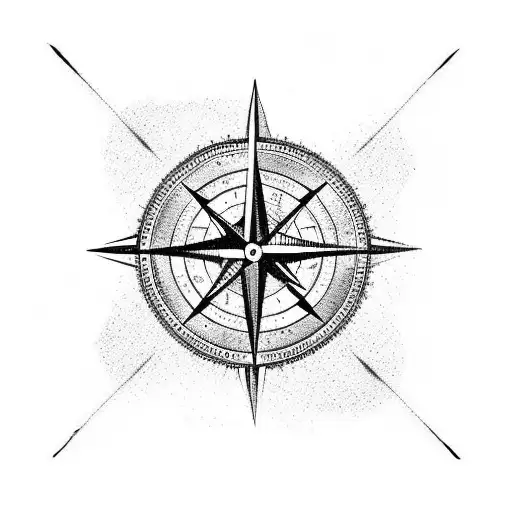 A Compass With The Words 'Stay The Course' To Symbolize Perseverance And Not Giving Up