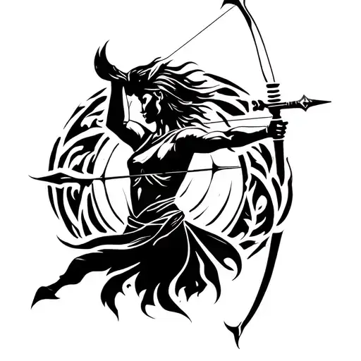 Sagittarius Archer Shooting