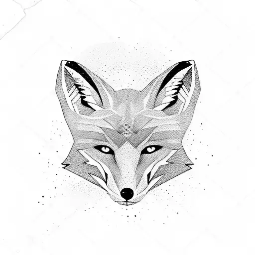 Animal Fox In The Desert