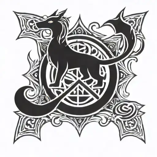 Norse Themed Firefighter Seal