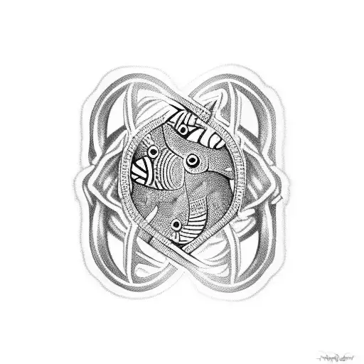 Arm Ring Of A Sneak Eating Itself