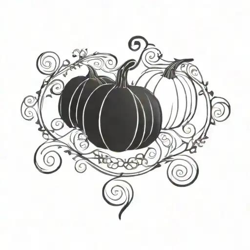 Chain Of Pumpkins
