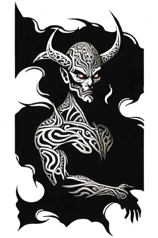 Horror Demon Full Sleeve