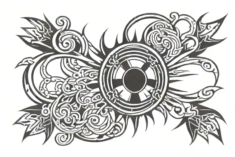 Nuclear Weapons Radioactive Symbol