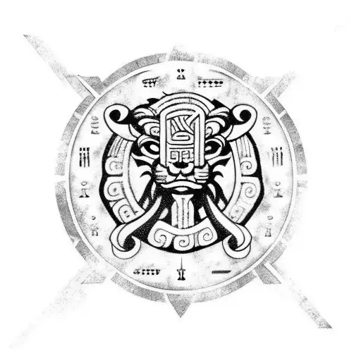 Zodiac Leo Ancient Filipino Theme With Babaylan Lettering