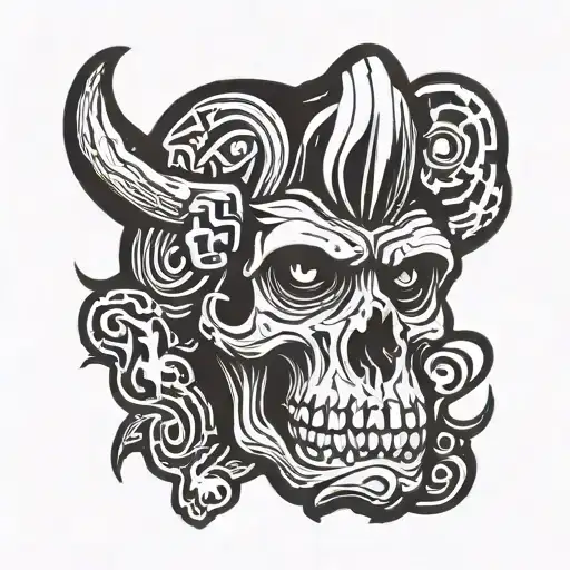 Ape Skull Mushroom Stoned Ape