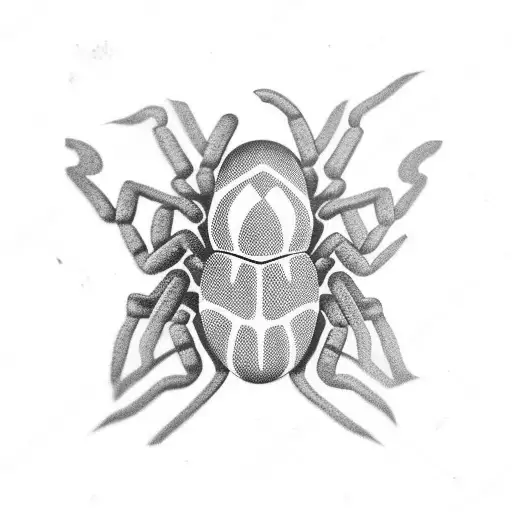 Chocolate Spider With Burger