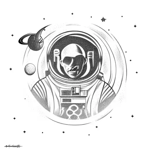 Astronaut With A Broken Tether Alone In Space