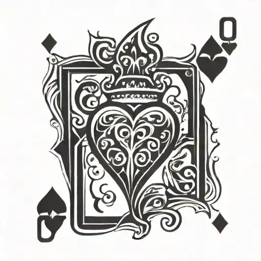 Hearts Playing Card
