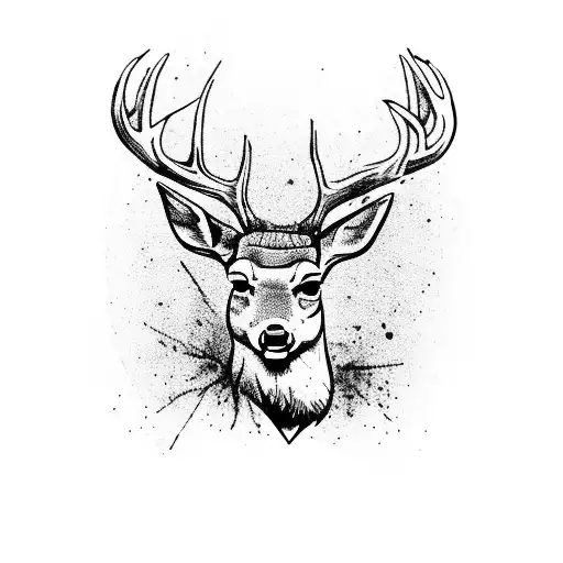 A Deer Driving An Bmw E36