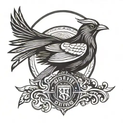 Lfc Badge With A Robin
