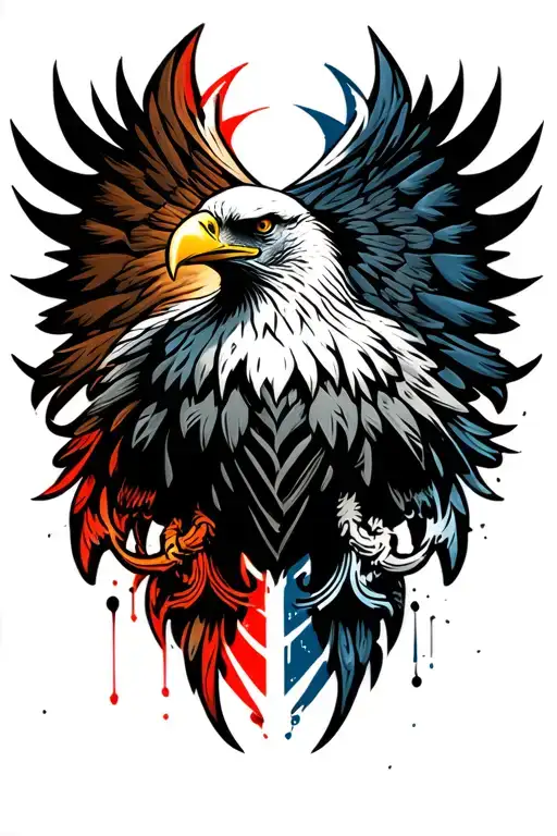 Distressed American Eagle