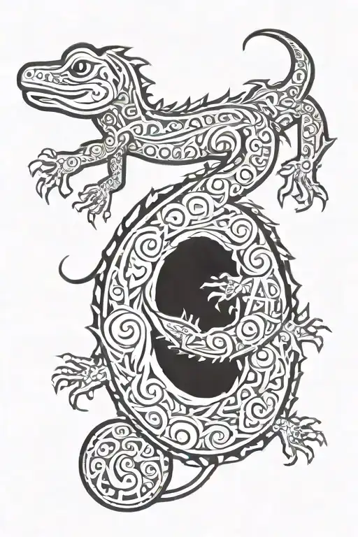 Salamander And The Moon