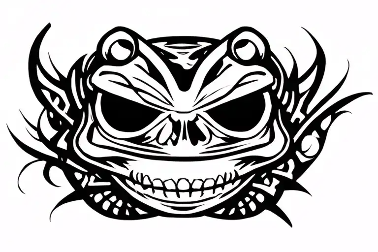 Skull Of A Pac-man Frog