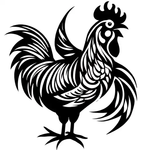 Battleship And Rooster Inspired