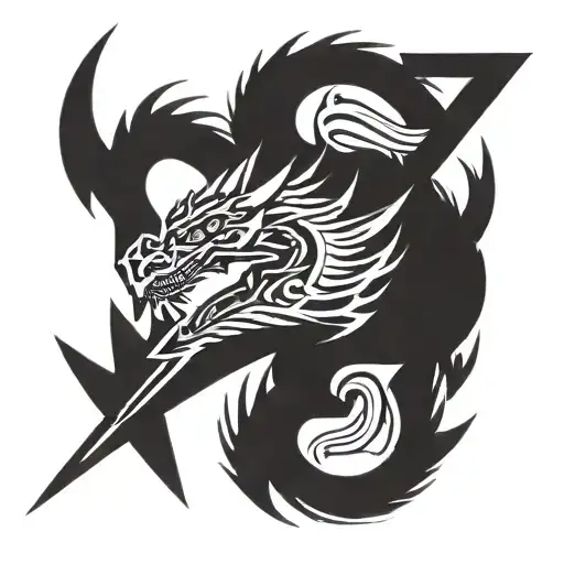Dragon And Arrow