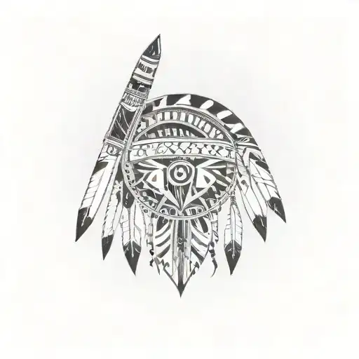 Tribal Indian Arm Sleeve