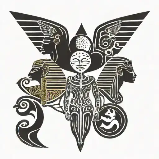 Egypt Gods And Moon Phases