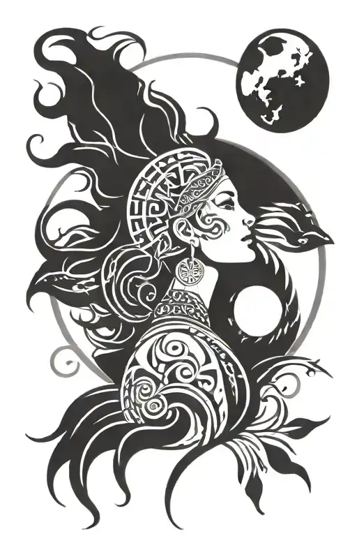 Goddess Of The Moon