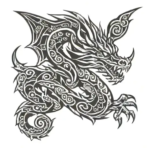 Nordic Dragon Wrapped