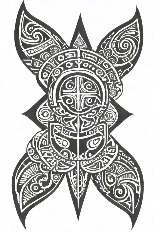 Polynesian Band With Space