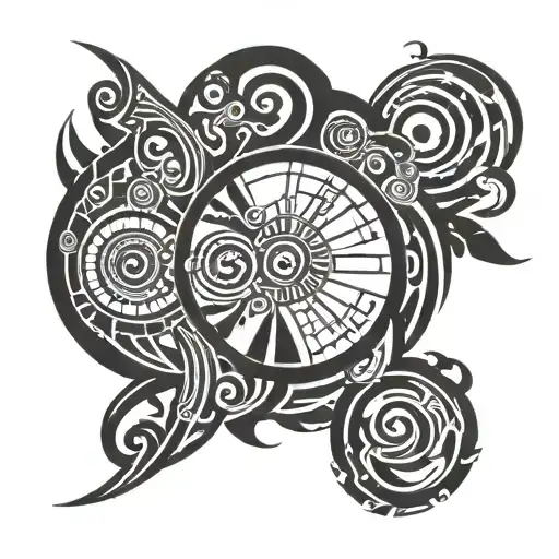 Mirror Reflecting A Psychological Journey