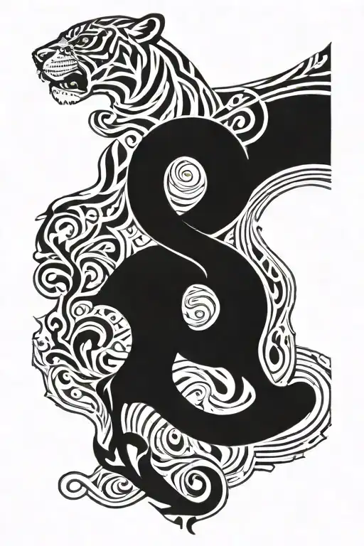 Pectoral Tiger Inspired