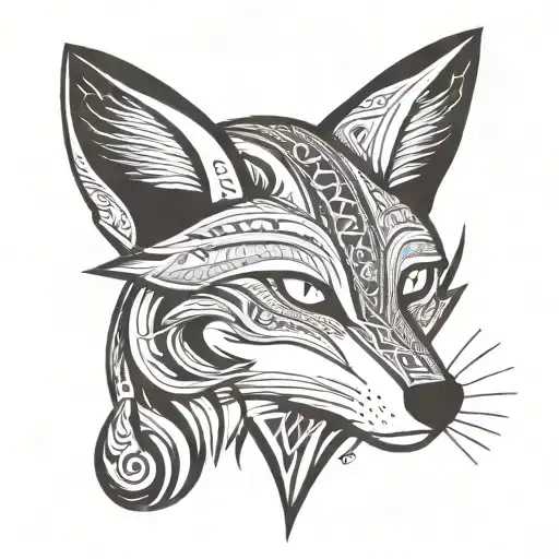 Simple Fox Head