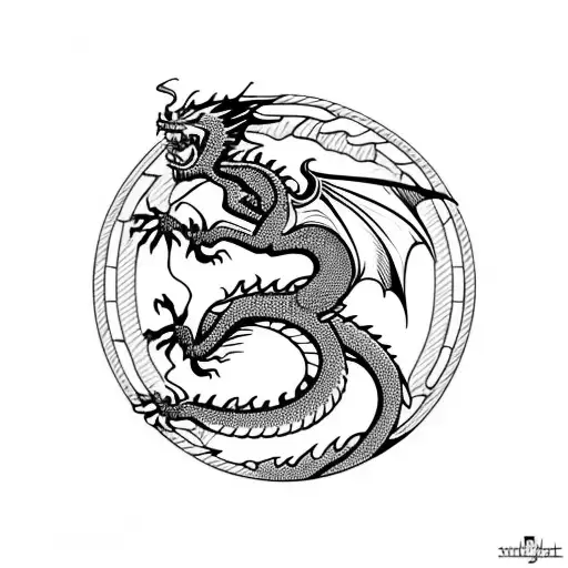 Dragon Minimalista