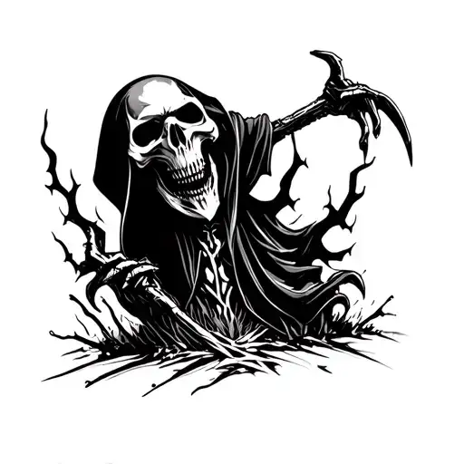 Reaper Comming For You From Grave