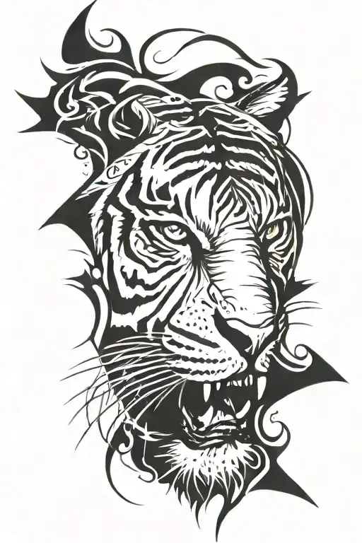 Tiger Roaring