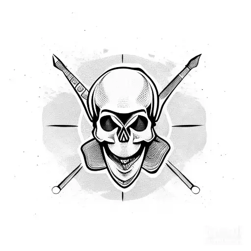 Drummer Skull