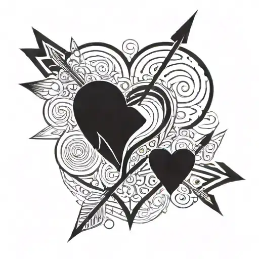 Arrow And Heart