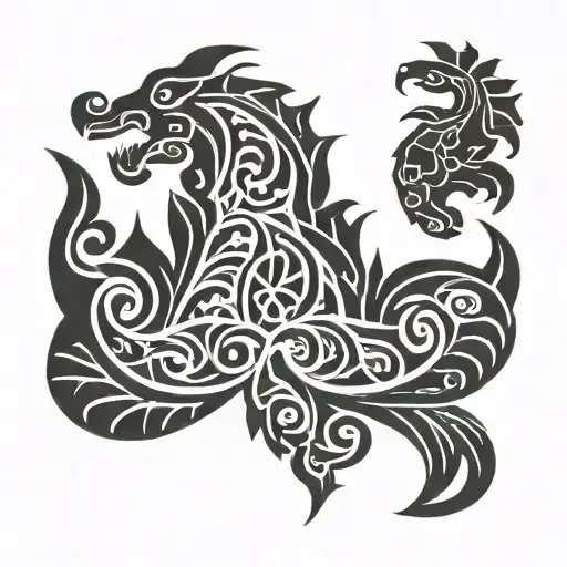 Kyrgyz Etno Style Black