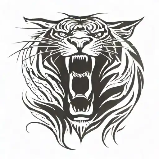 Tiger Roar Front View
