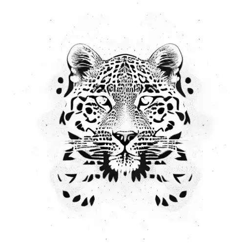 Leopard With Tiger With Kitsune