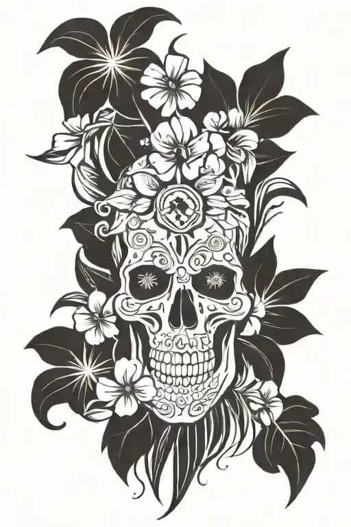 Skull Flower Beach Native