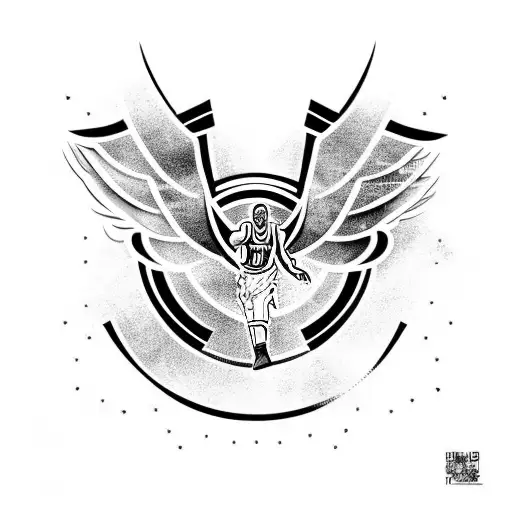 Basketball And Angel