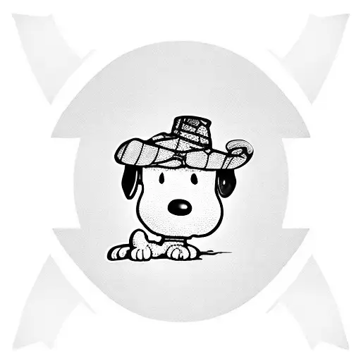 Snoopy Na Casinha Voando