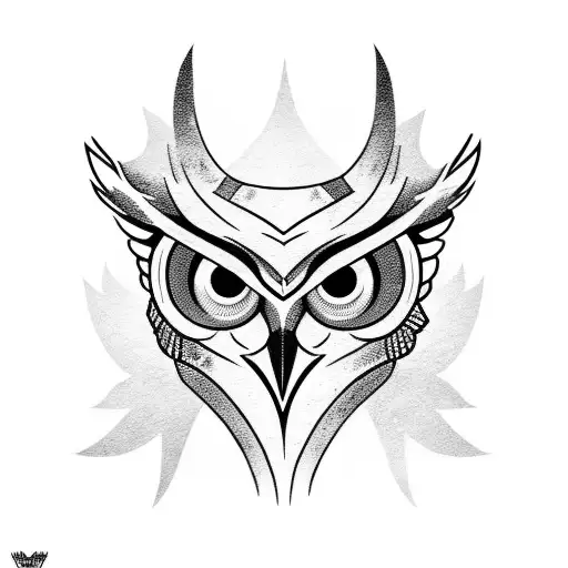 Owl Justice Skull