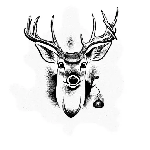 Deer Hunting With Jesus Cross