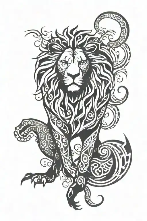 Lion And Mythology Inspired
